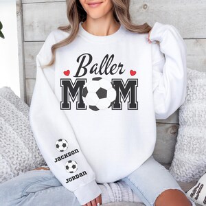 Sudadera de mamá futbolera: ropa para el día del juego