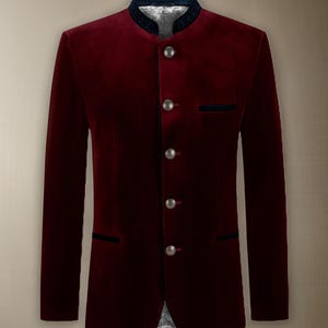 Men&#39;s Munich Laufen traditional jacket for men from Schorsch Hackl Coat, Oktoberfest modern events dress coat