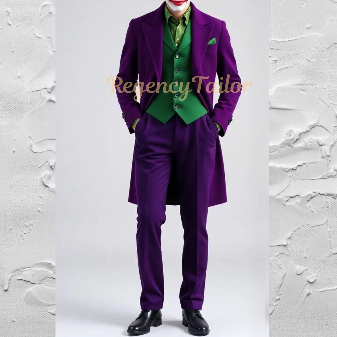Dark Knight Vestito Di Joker Cavaliere Oscuro Joker Costume Uomo