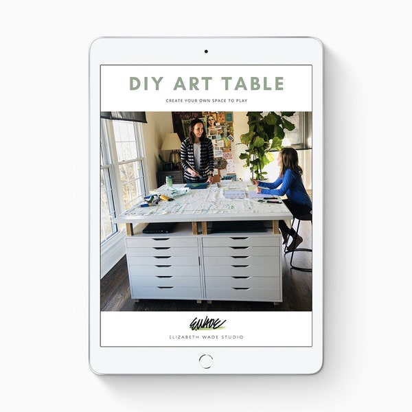 DIY Art Table Plans