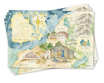 Perseus Story Map Print – Elizabeth Wade Studio