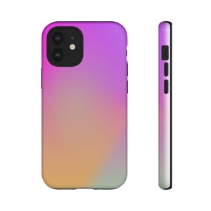 Telefoonhoesje met meerdere kleuren | iPhone 13/12/15/16-hoesje | Stevige hoes met esthetische ombré | Aangepaste beschermhoes