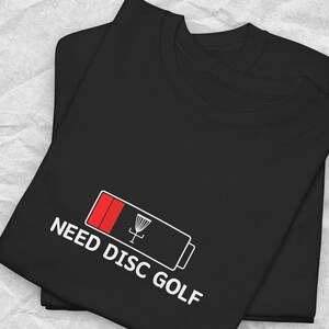 Disc Golf T-Shirt – Funny Frisbee Golf Tee for Players & Fans – Gift for Dad, Husband, or Boyfriend – Comfortable and Durable