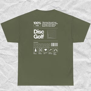Funny Disc Golf T-Shirt – Frisbee Golf Tee for Players, Dad, Husband, Boyfriend – Durable Sports Apparel, Perfect Gift for Disc Golf Lovers