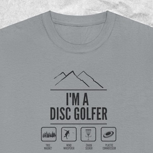 Disc Golf T-Shirt – Funny Frisbee Golf Tee for Players & Fans – Gift for Dad, Husband, or Boyfriend – Comfortable and Durable