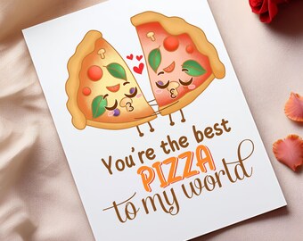 Pop-Up Anniversary Card – Lustige 3D-Pizza-Grußkarte Für Jahrestag, Geburtstag Oder Valentinstag
