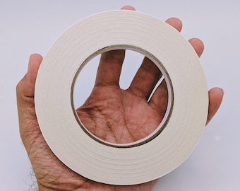 Double Side Adhesive Tissue Tape (0.4 inch x 164 ft) Ultra-Thin for Craft Arts Paper, Cards, Scrapbooking, Photography, Tear by Hand(3 Pack)