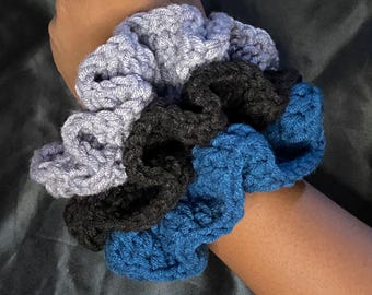 Schema all'uncinetto per scrunchies, schema all'uncinetto facile da seguire, schema per scrunchies all'uncinetto, come realizzare uno scrunchies all'uncinetto, facile per principianti