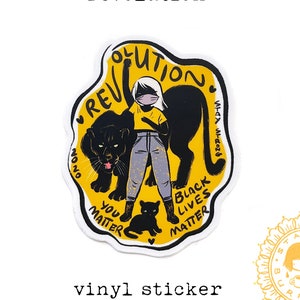 Revolution - Black Lives Matter - Vinyl Sticker