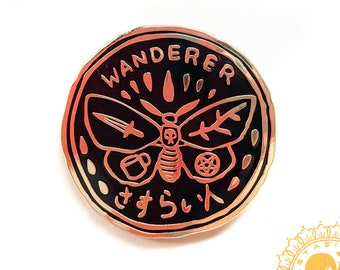 Wanderer Enamel Pin - Sasuraibito Tarot