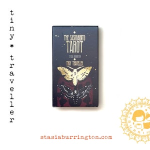 Tiny Traveller - The Sasuraibito Tarot - Compact Convenient 78 Card Deck and booklet