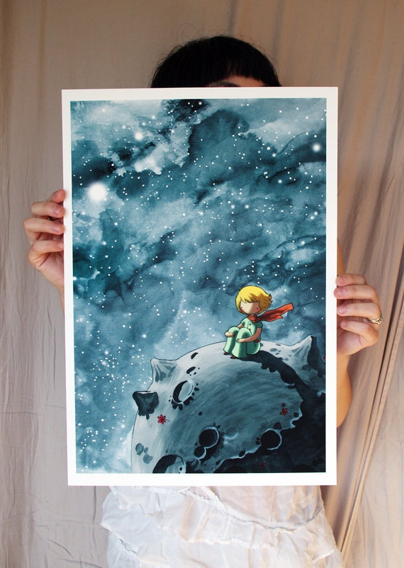 Items similar to the Little Prince - Large Fine Art color archival