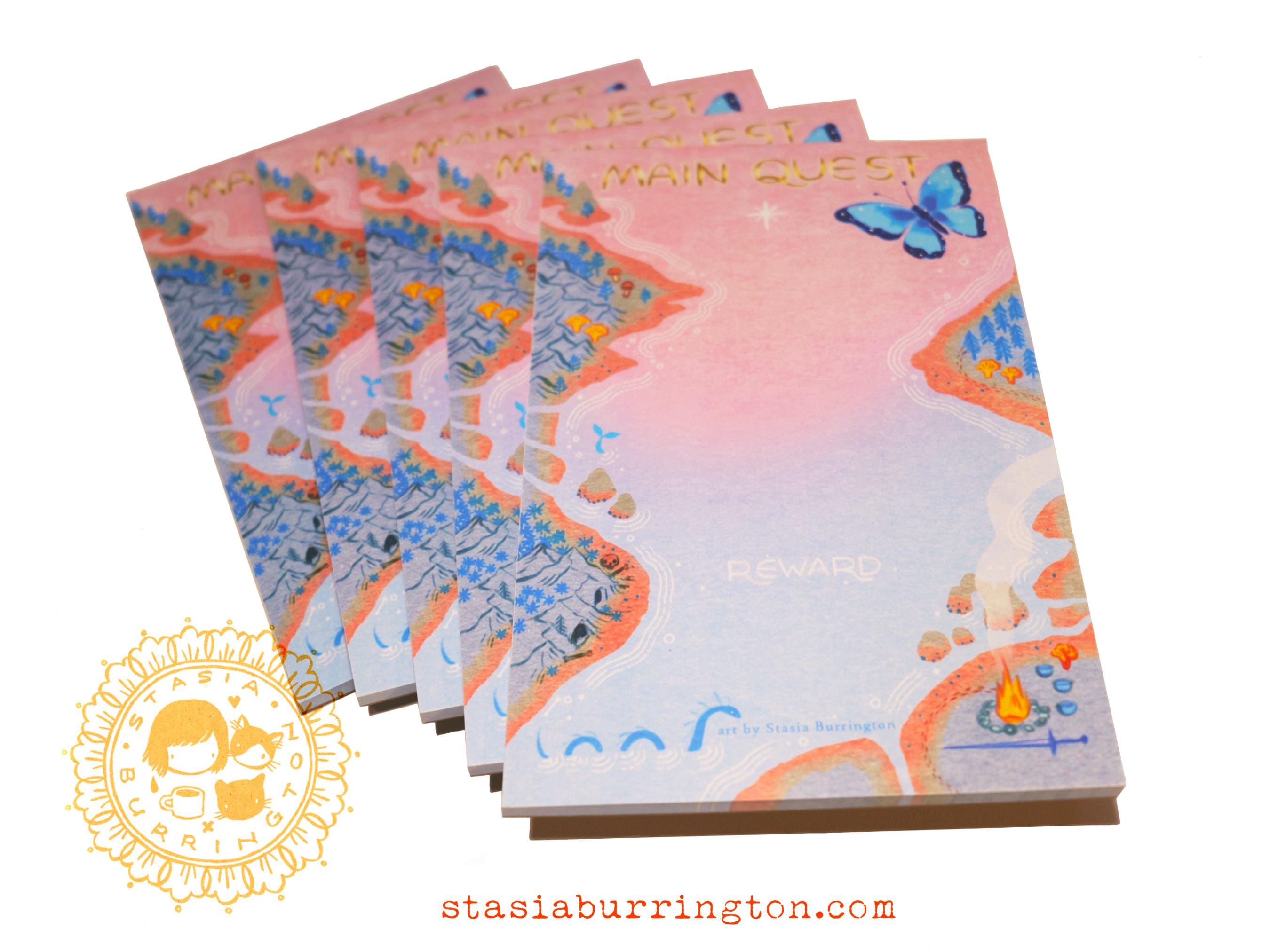 Complete Set of Quest Notepads - Etsy