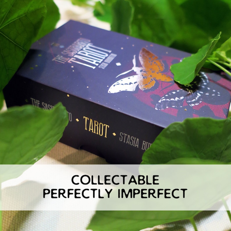 The Sasuraibito Tarot 78 Card Deck and booklet Perfectly Imperfect printing image 3