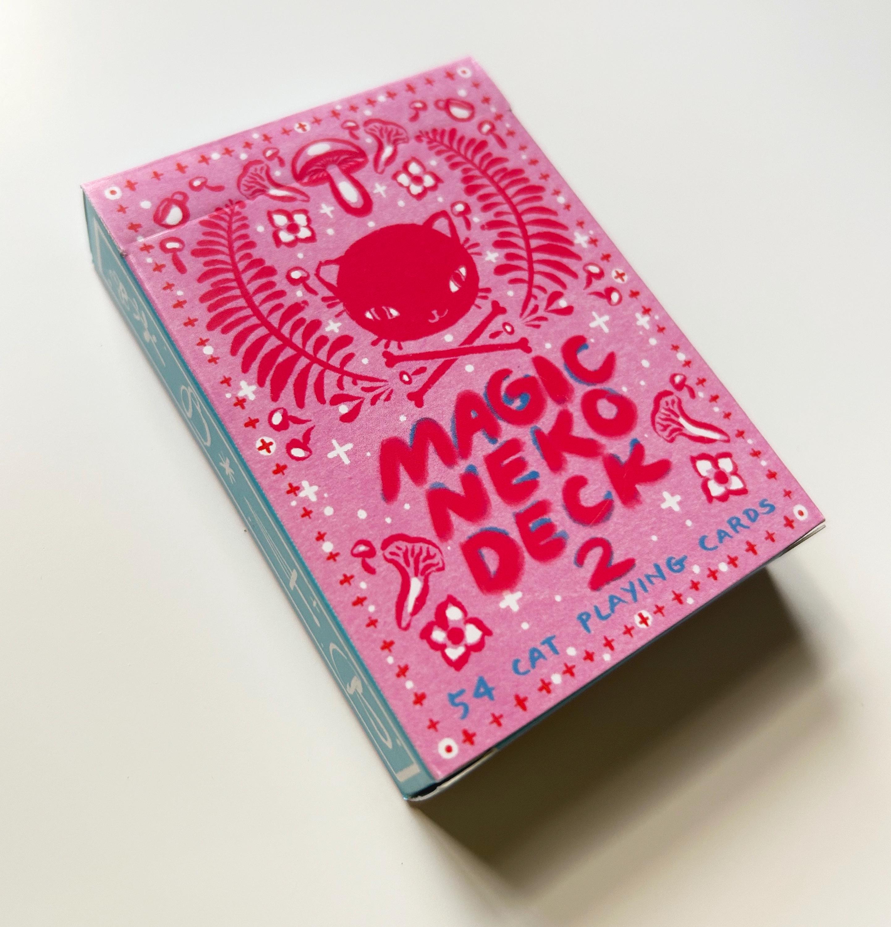 The Magic Neko Deck 2 - Playing Card and Oracle Deck - Etsy