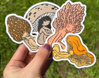 Stickers - Mushroom Girls