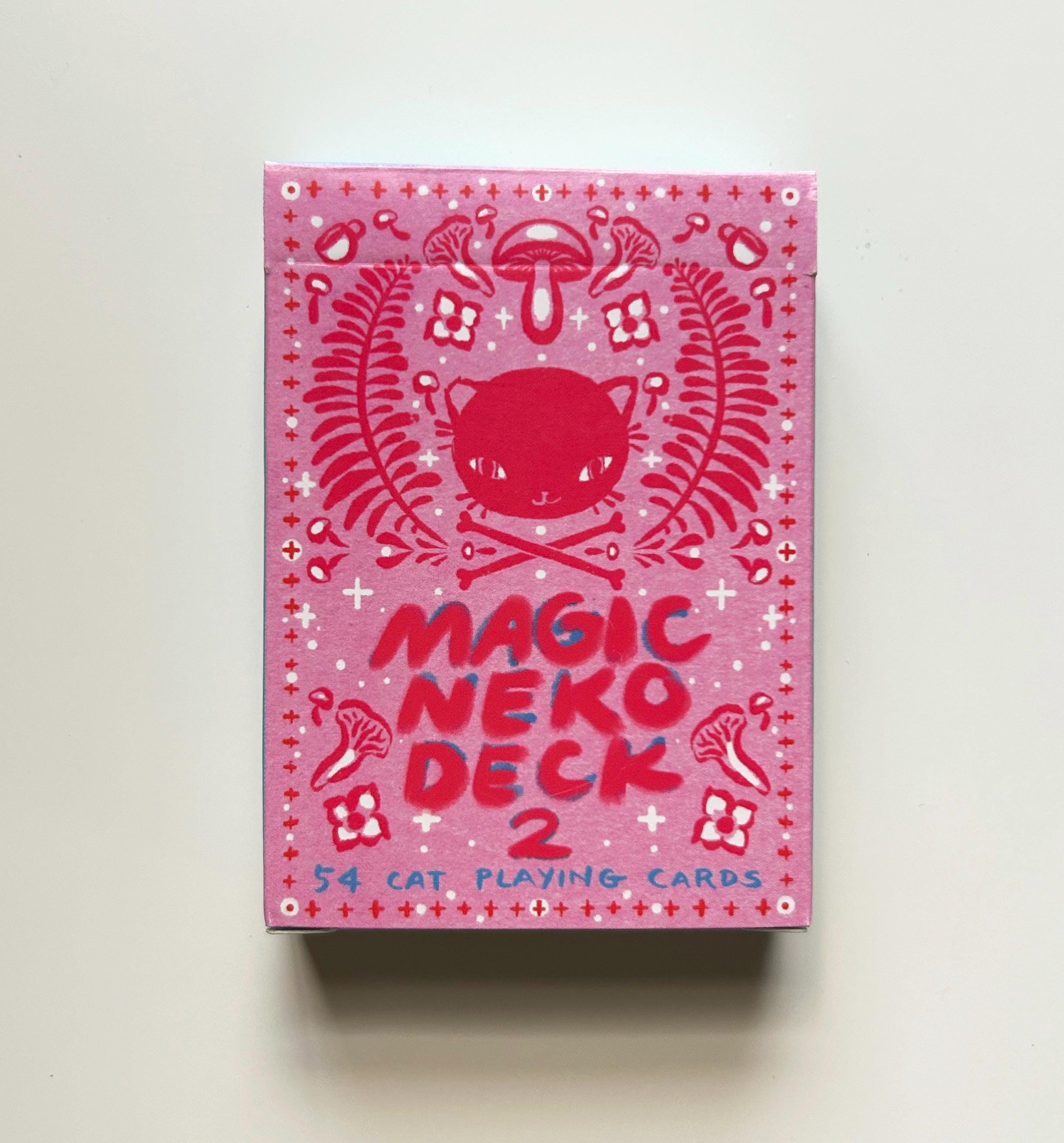 The Magic Neko Deck 2 - Playing Card and Oracle Deck - Etsy