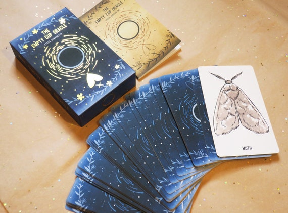 The Empty Cup Oracle Deck Of Cards In Hard Lidded Box