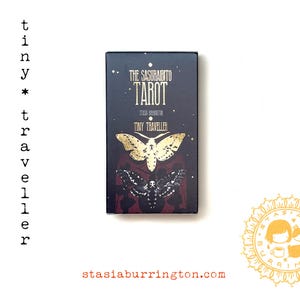 Tiny Traveler - The Sasuraibito Tarot - compact, handig kaartspel met 78 kaarten en boekje