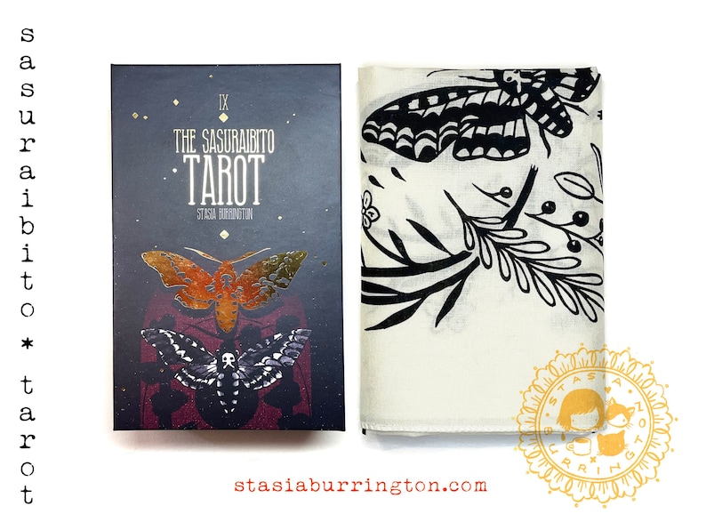 The Sasuraibito Tarot Tarot Altar Cloth combo image 1