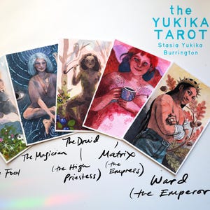 The Yukika Tarot - 80 cards and 100 page guidebook image 13