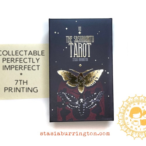 De Sasuraibito-tarot - 78 kaartendeck en boekje - perfect onvolmaakte afdrukken