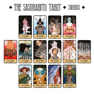 The Sasuraibito Tarot Tarot Altar Cloth combo image 9