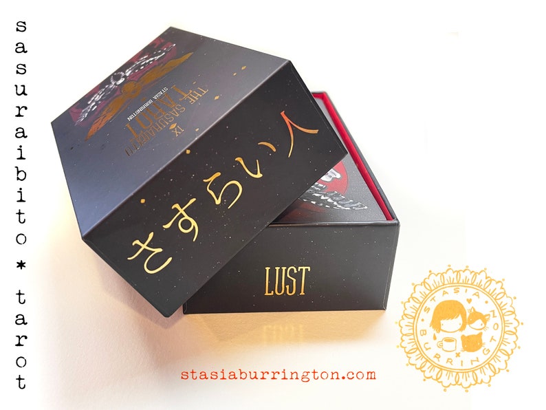 The Sasuraibito Tarot 78 Card Deck and booklet Ninth Printing image 9