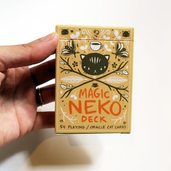 The Magic Neko Deck - Playing Card and Oracle Deck - Etsy
