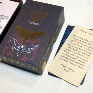 The Sasuraibito Tarot 78 Card Deck and booklet Perfectly Imperfect printing image 7