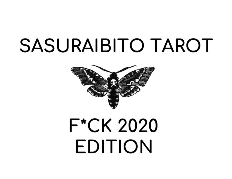 Clearance - F*CK 2020 Edition - The Sasuraibito Tarot - 78 Card Deck and booklet 