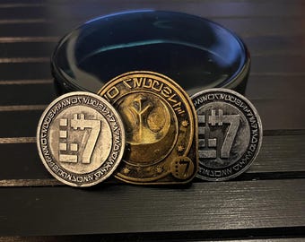 SW Galactic Credits - Gift set of 3 - Hand Painted