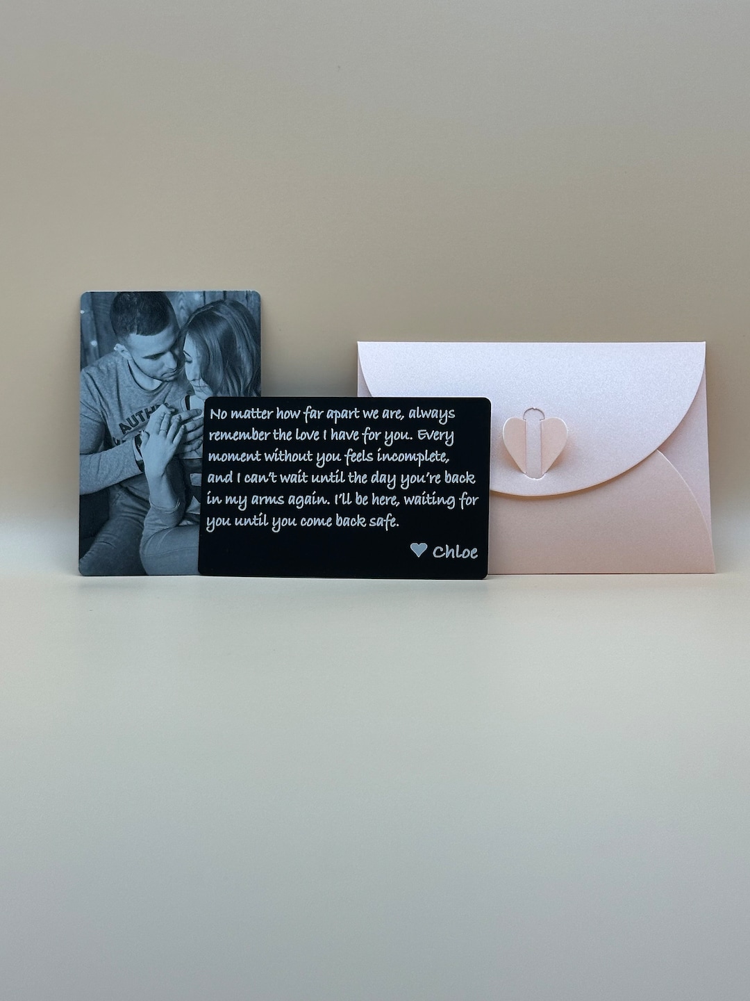 Personalized Wallet Card – Custom Engraved Message/photo Card, Custom ...