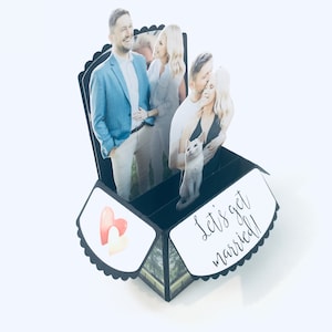 custom keepsake pop up card queenbeeinspirations