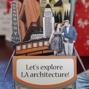 Unique 3D pop-up cards, make great gifts to announce special events, travel, and event tickets.