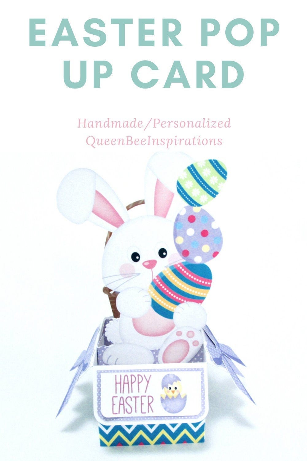 LOT Of 5 Pop-Up Easter 3D Cards, Complete With Envelope (approx