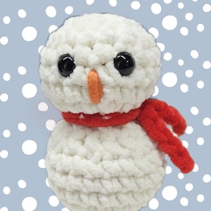 Crochet Snowman Plushie