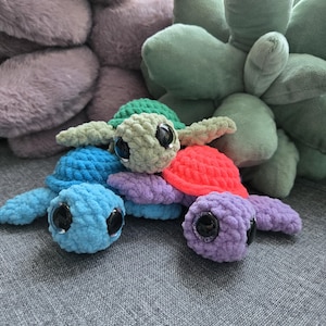 Crochet Sea Turtle Plushie