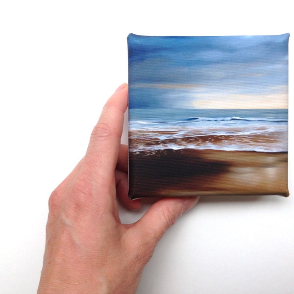 beach seaside mini canvas print