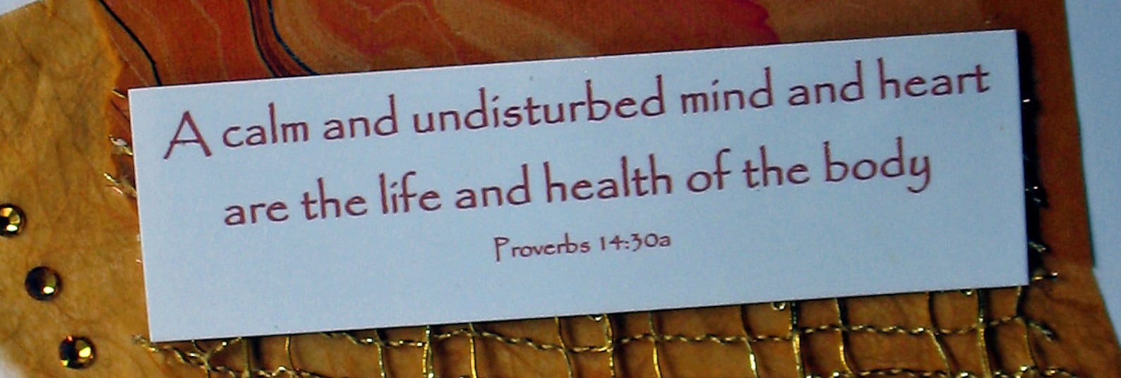 undisturbed undisturbed