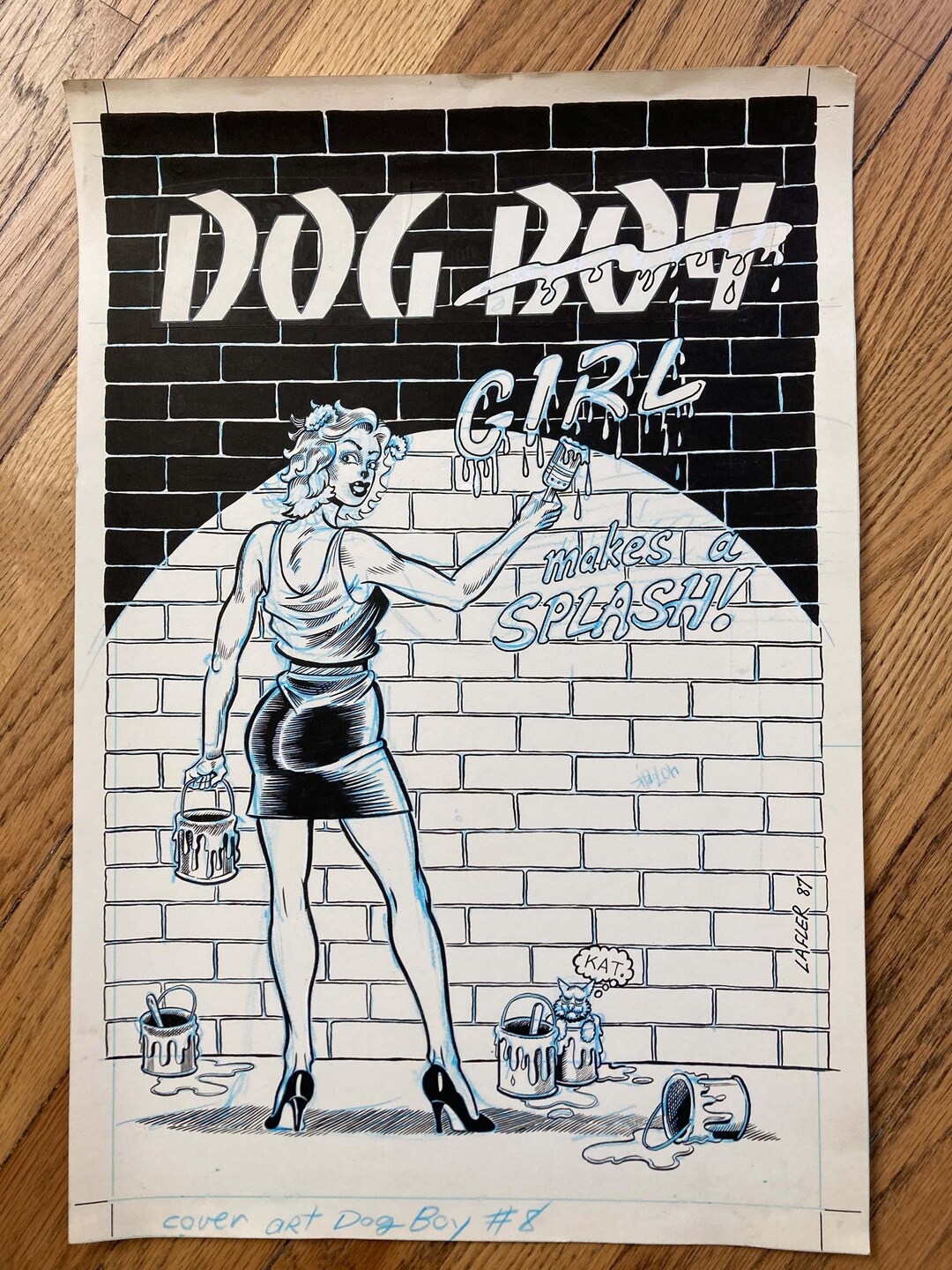 Dog Boy 8: Original Comic Book Cover Art - Etsy