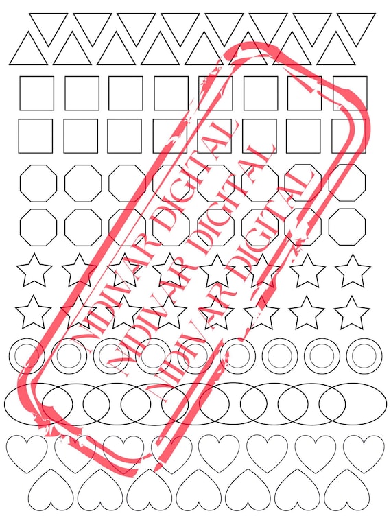 Tattoo practice sheets