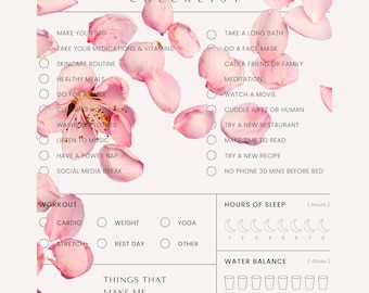 Self Care Checklist