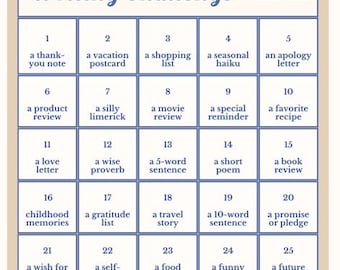 Writing Challenge