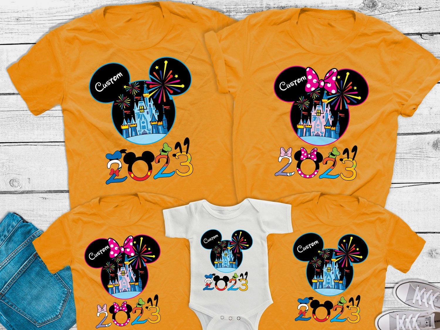 Personalized Disneyland Family 2023 Shirt, Disney Family Shirt, Mickey