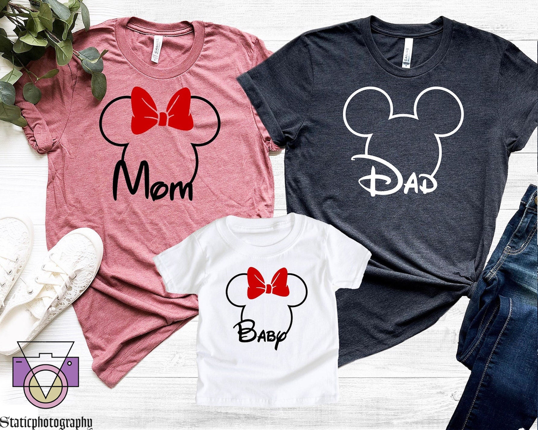 Disney Family Shirt Disneyland Shirts Disneyworld Family Shirts Disney Vacation Trip Shirt sold by Thien SKU 192100 Printerval Canada