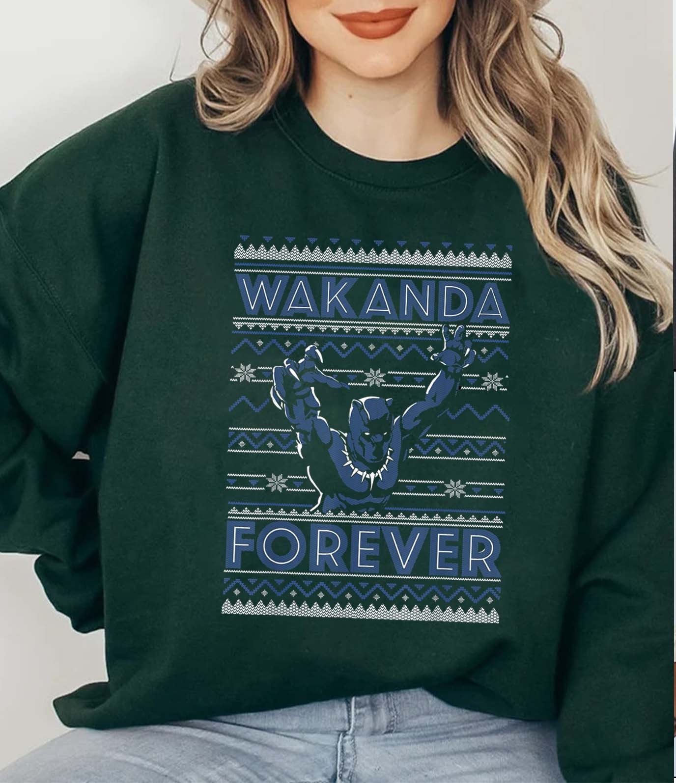 Discover Wakanda Forever Sweatshirt, Black Panther 2