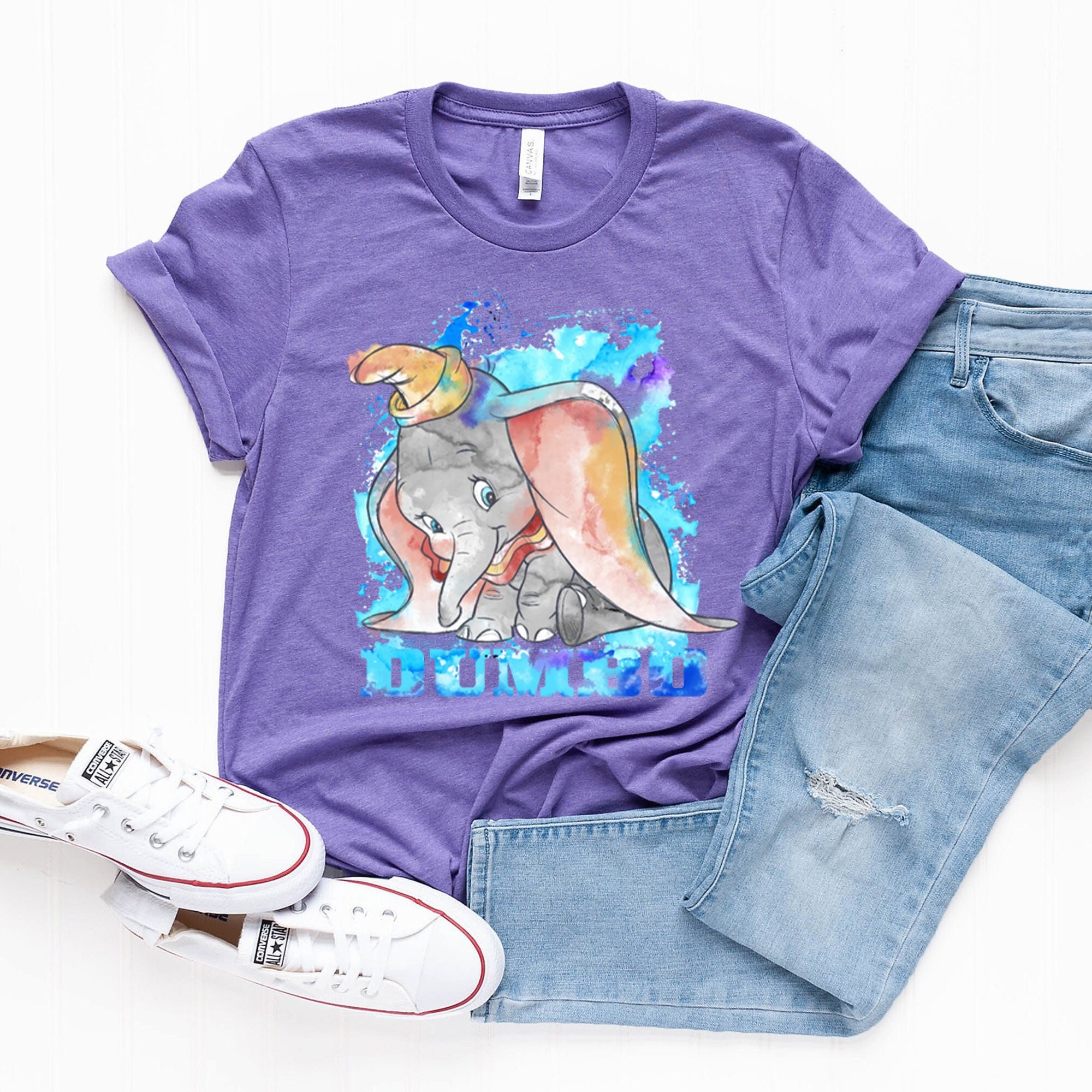 Discover Disney Classic Dumbo Baby Elephant T-Shirt Disneyland