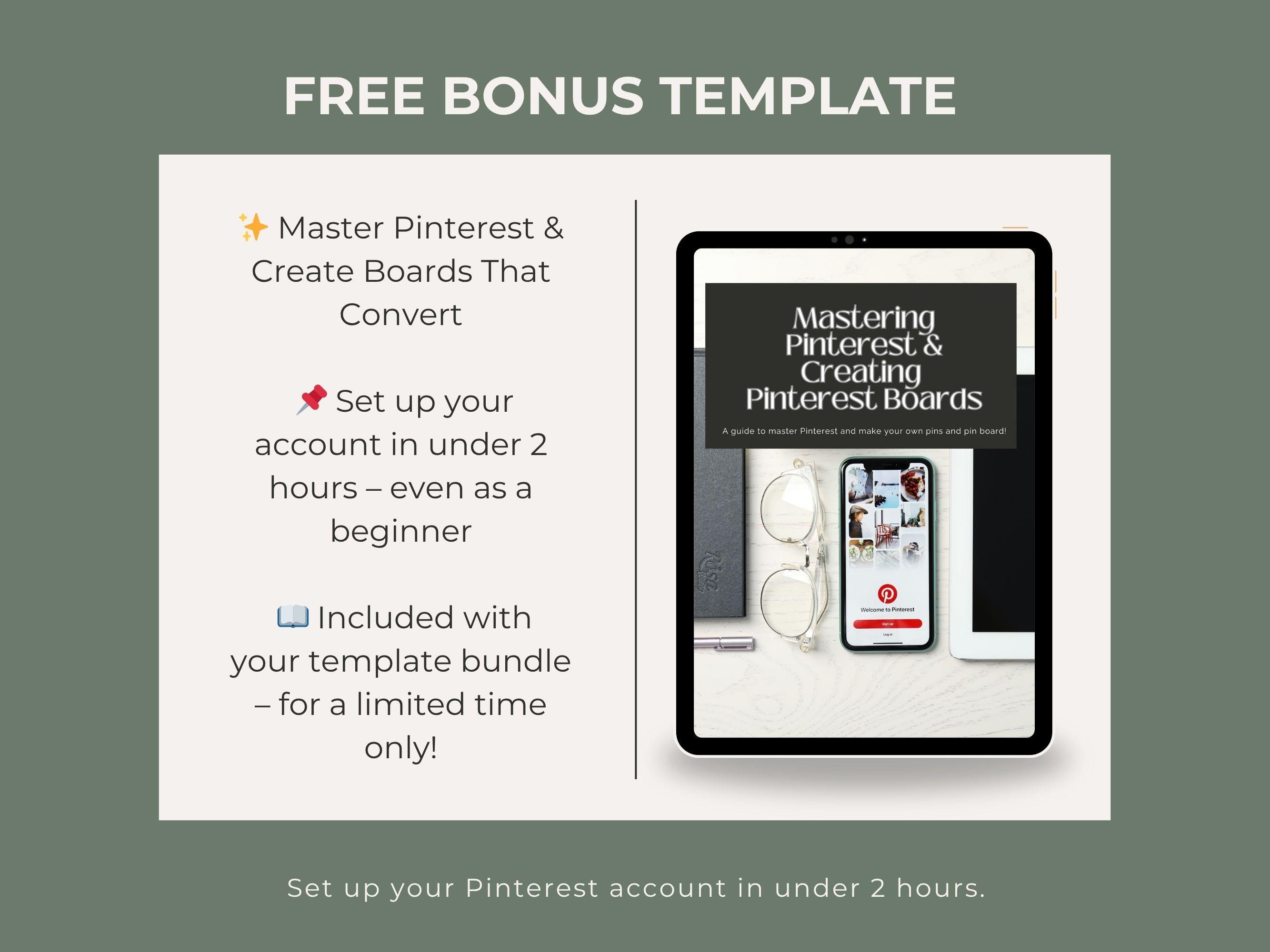 60 Neutral Pinterest Canva Template, Editable Beige Aesthetic Pin Bundle for Bloggers & Coaches, PLR MRR Templates to Resell - Thumbnail 7