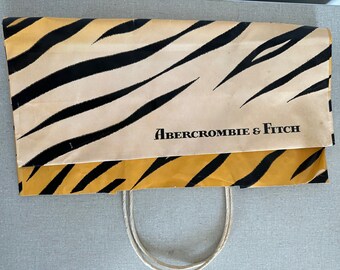 Abercrombie Fitch Shopping Bags Set of Three Vintage Paper Etsy